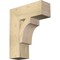 Ekena Millwork Westlake Block Rough Sawn Bracket, Douglas Fir, 6"W x 18"D x 22"H BKT06X18X22WTL05RDF - alternate 1